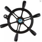 380mm 10FT Aluminum Steering Wheel , 15 Inch Boat Steering Wheel