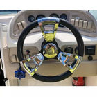 AISI 350mm Polished Aluminium Racing Plastic Steering Wheel 316ss