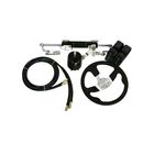 5m Cable Hydraulic Outboard Steering System 300hp Engine Power