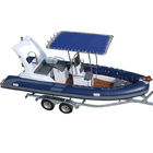 19ft Hypalon 3.5 Hp Outboard Motor Speed / Aluminum Fishing Boat