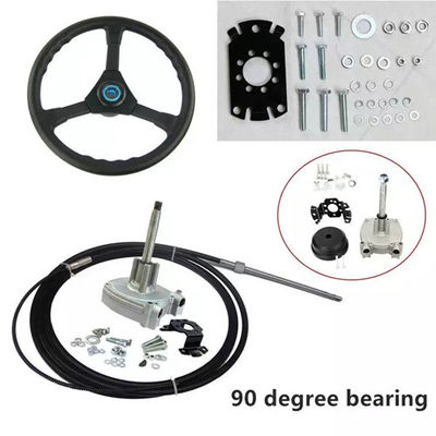 9.5kg Hydraulic Steering System For Outboard Motor / 15 Ft Boat Steering Cable