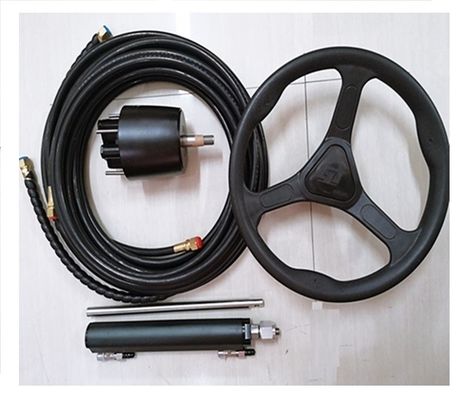 350HP Yacht Boat Hydraulic Steering System With 46cm Steering Wheel