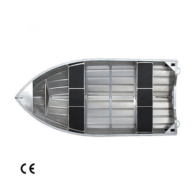 350W Aluminum Fishing Personal Speed Boat 9.9 Hp Outboard Top Speed
